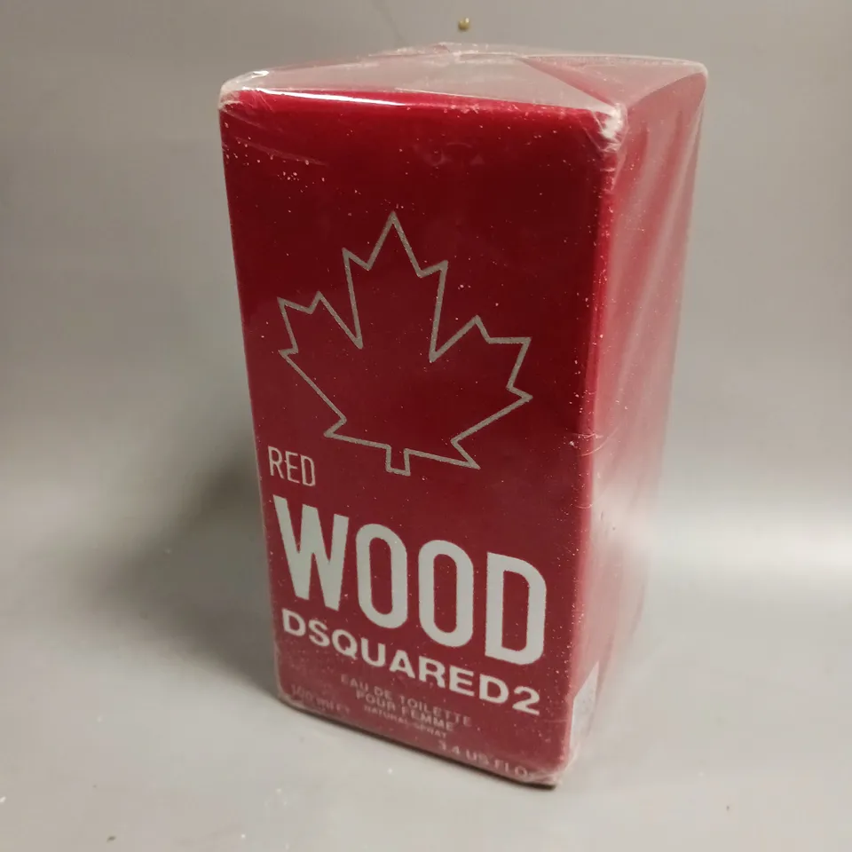 BOXED AND SEALED DSQUARED2 RED WOOD EAU DE TOILETTE 100ML
