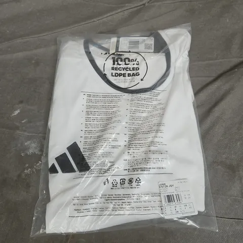 BAGGED ADIDAS LOGO TEE - SIZE XL