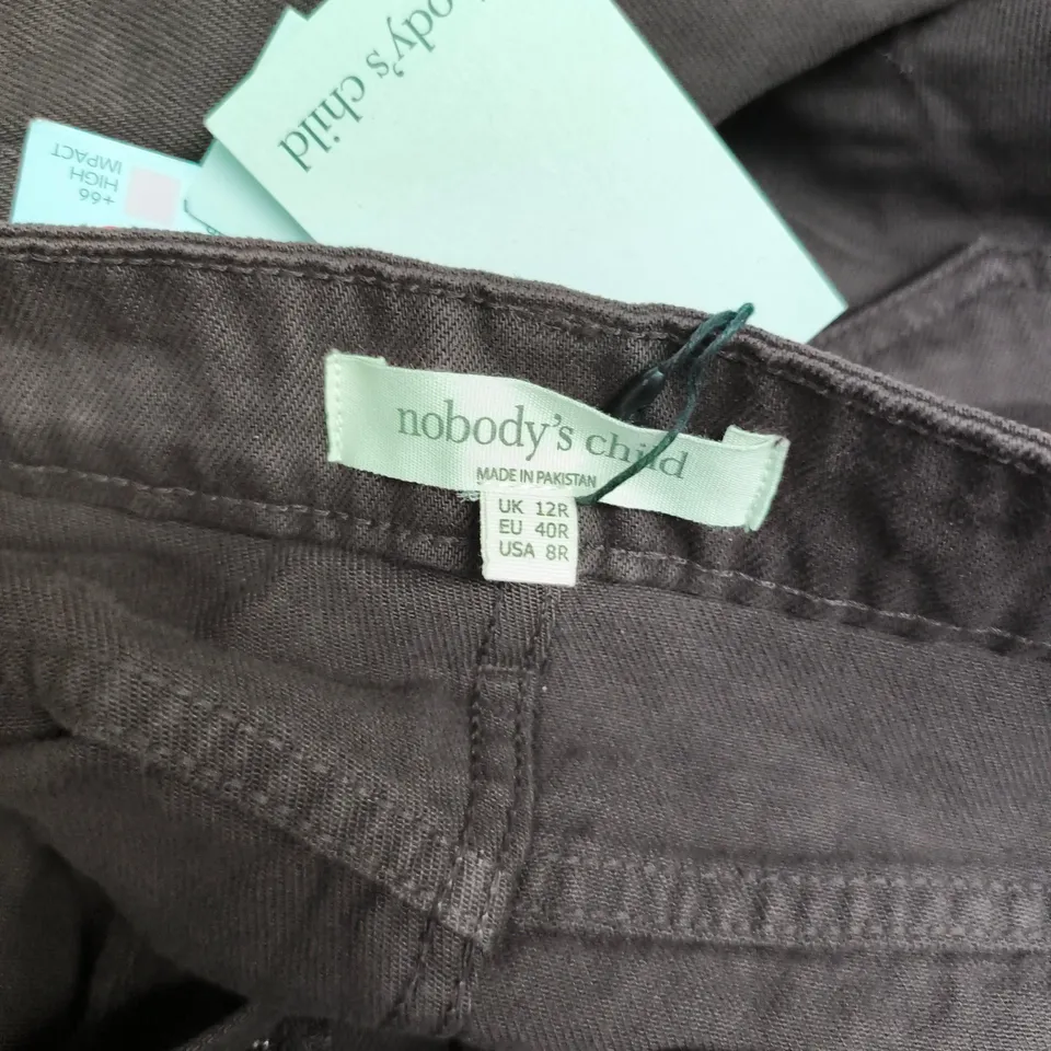 NOBODYS CHILD BARREL LEG JEANS REGULAR - UK 12R