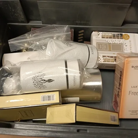 APPROX 10 ASSORTED FRAGRANCES TO INCLUDE SUDDENLY , JOE MACARON AND INTENSE 
