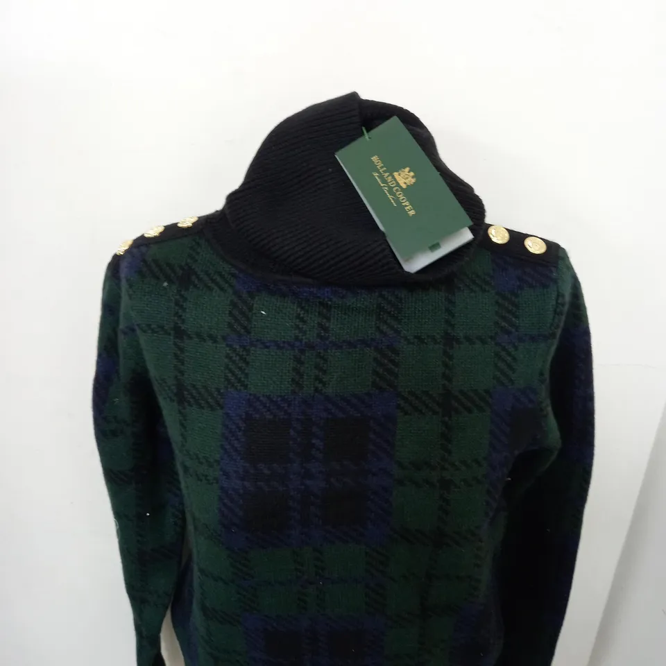 HOLLAND COOPER HERITAGE KNIT JUMPER SIZE S