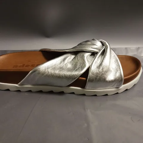 ADESSO LADIES SLIDERS SILVER SIZE EU 39
