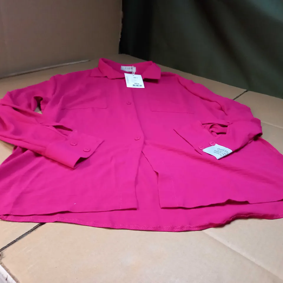 CHER HOT PINK LOOSE FIT WOMENS SHIRT