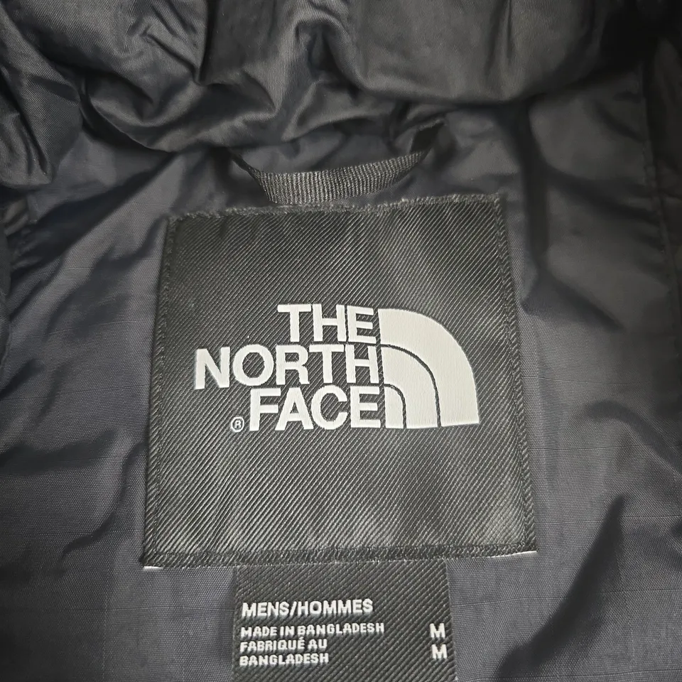 THE NORTH FACE MEN'S PUFFER JACKET – BLACK, SIZE M