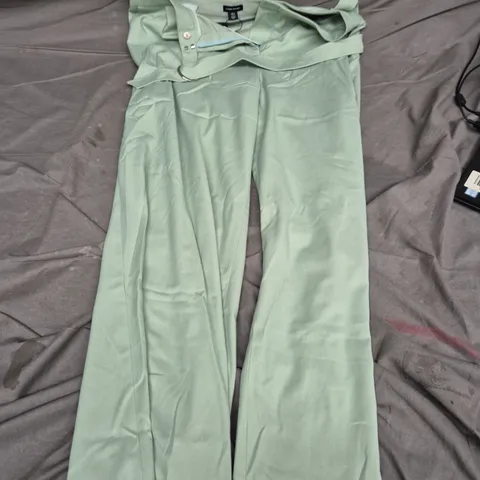 KAREN MILLEN MINT GREEN TROUSERS – UK 14 (EU 42)