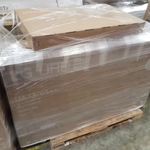 PALLET CONTAINING 7 ASSORTED DAMAGED TVS