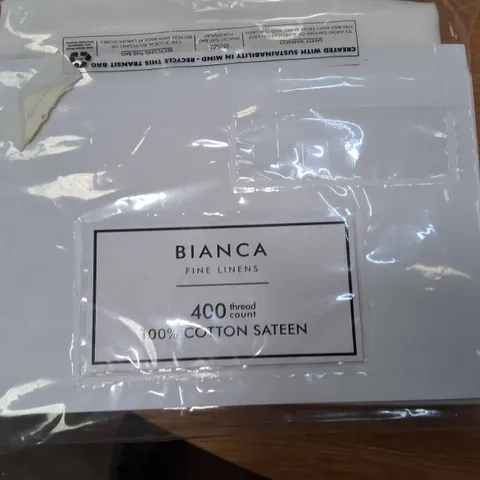 BIANCA FINE LINENS 400 THREAD COUNT PILLOW CASES