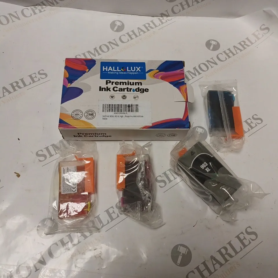 BOXED HALLOLUX SET OF 4 903 XL COMPATIBLE INK CARTRIDGES