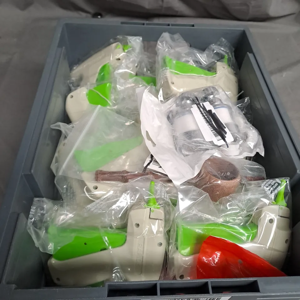 TOTE OF ASSORTED GLUE GUNS