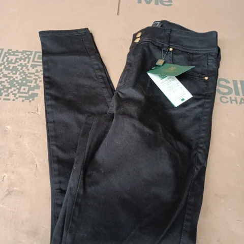 HOLLAND COOPER CONTOUR SLINNY JEANS IN BLACK - 14L