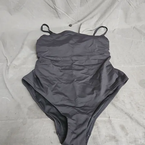 CALVIN KLEIN SWIMWEAR BANDEAU ONE PIECE IN BLACK SIZE 2XL
