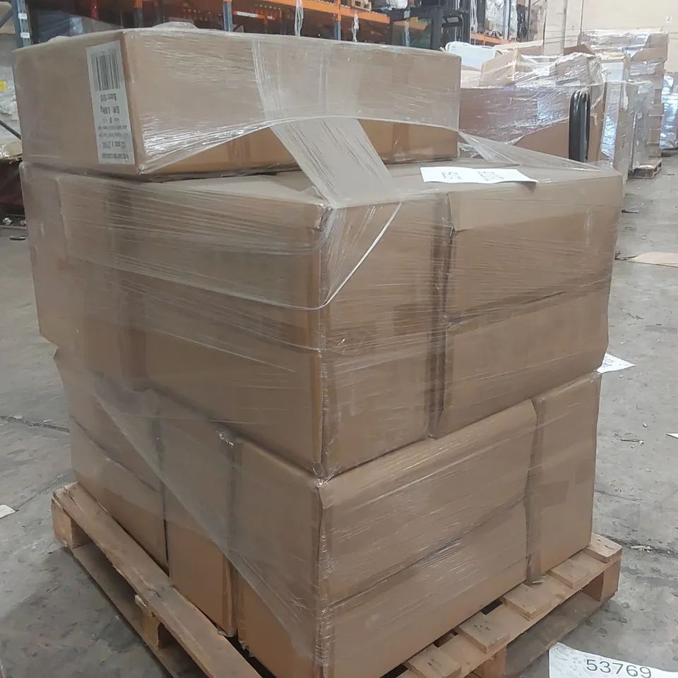 PALLET CONTAINING APPROXIMATELY 150 EURO BRUSHED CHROME TOUCH TABLE LAMP SKYLINE CUT-OUT CHROME SHADE