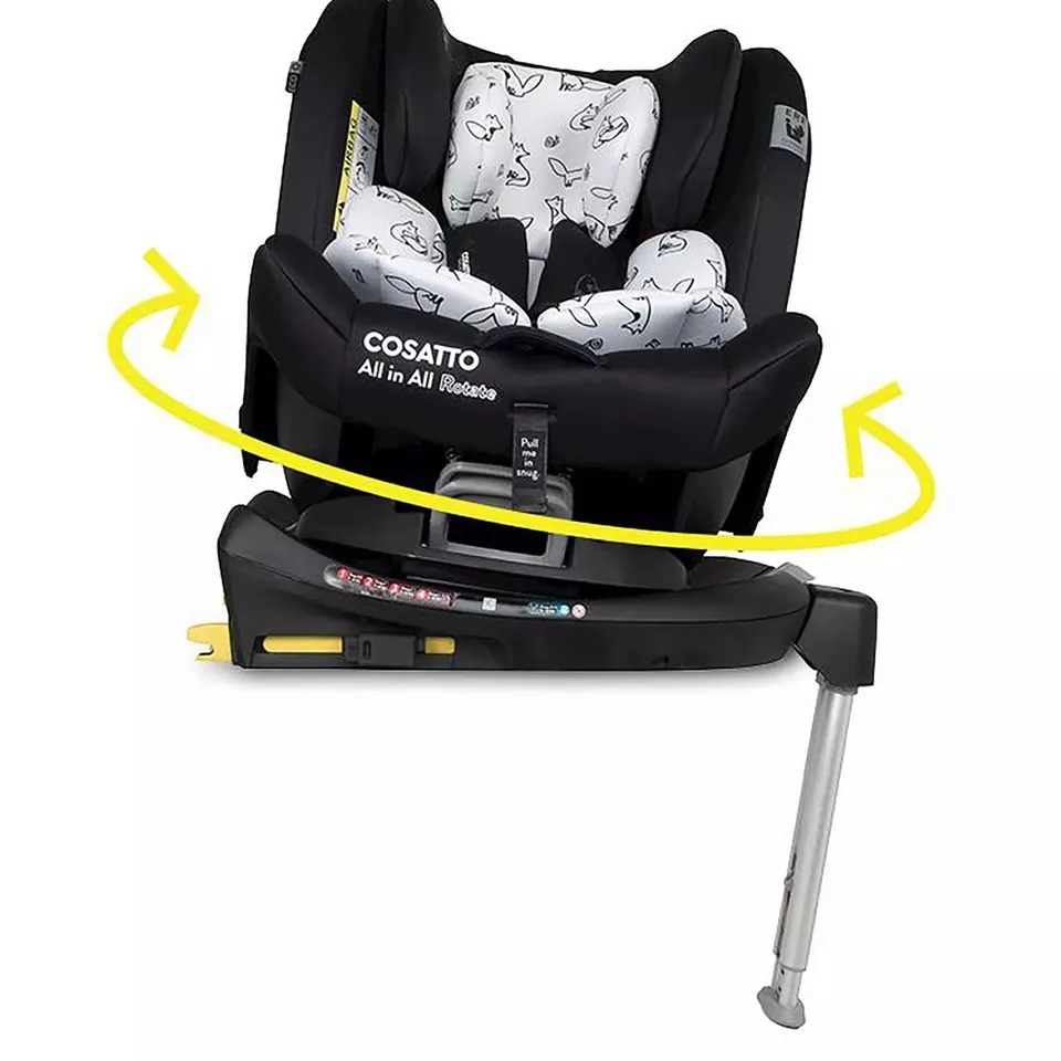 BOXED COSATTO ALL IN ALL 360 ROTATE 0+/1/2/3 ISOFIX BIRTH TO 12 YEARS CAR SEAT - FOXED 