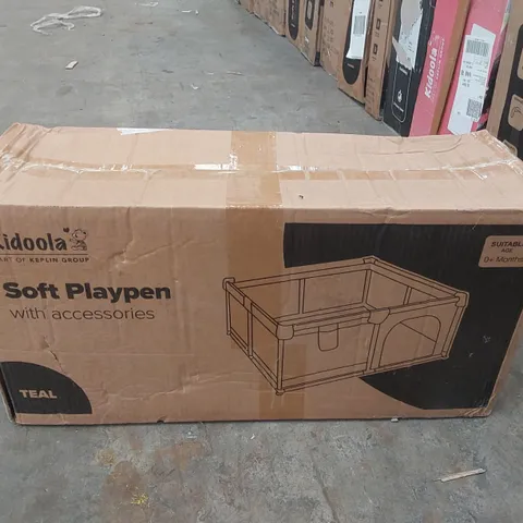BOXED KIDOOLA SOFT PLAYPEN