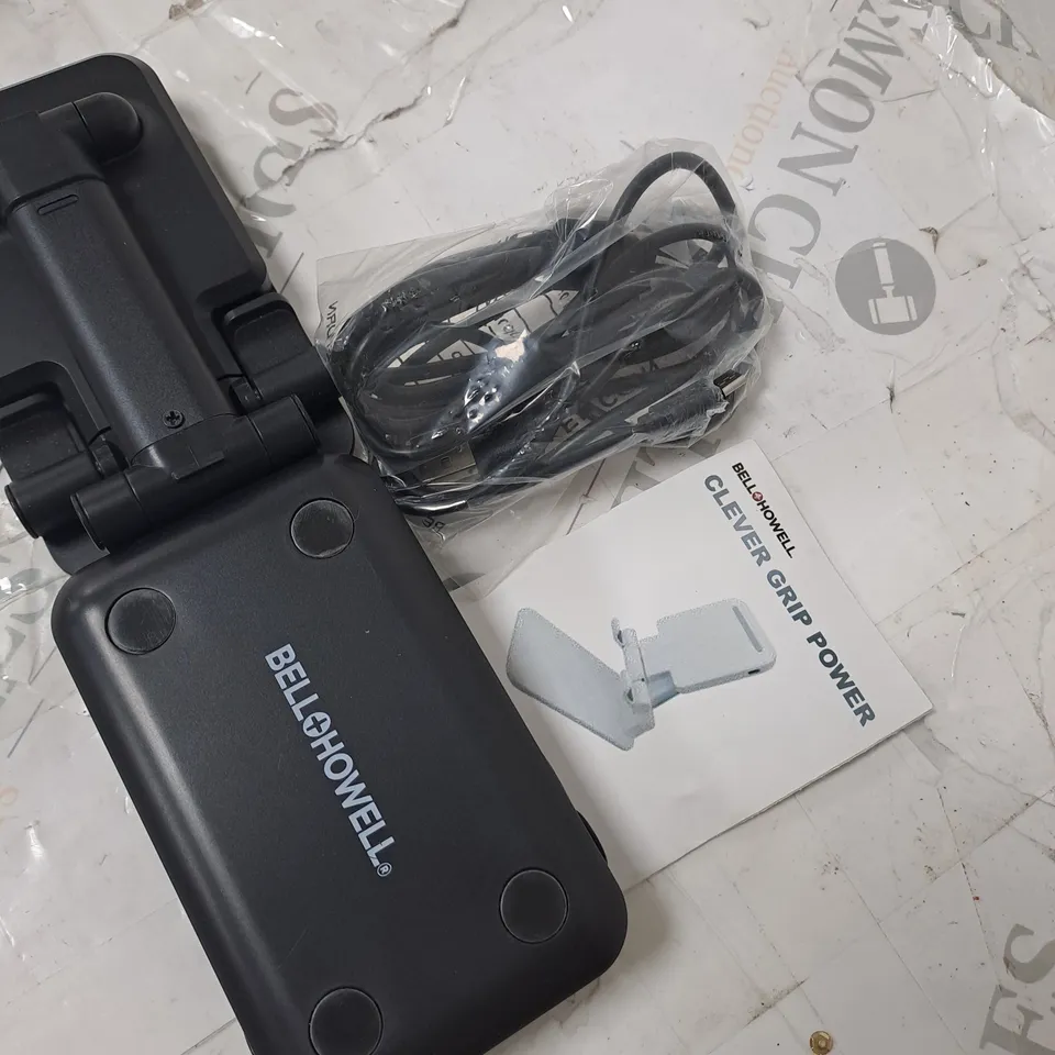 BELL & HOWELL SET OF 2 CLEVER GRIP WIRELESS CHARGING PHONE HOLDERS