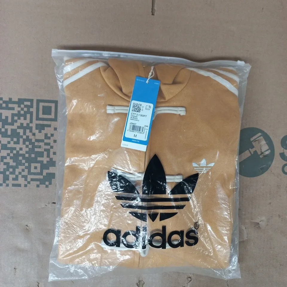 BAGGED ADIDAS CHINESE NEW YEAR JACKET IN MUSTARD SIZE MEDIUM