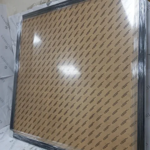 34"x34" BLACK WOOD EFFECT WOOD FRAME - COLLECTION ONLY