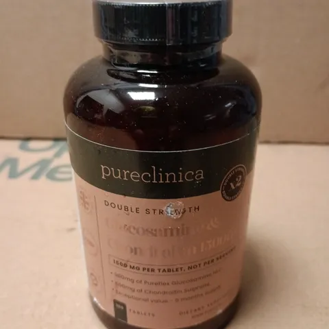 PURECLINICA DOUBLE STRENGTH GLUCOSAMINE & CHONDROITIN SUPPLEMENT 