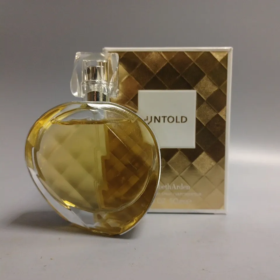 5 BOXED UNTOLD BY ELIZABETH ARDEN EDP SPRAY (50ml)