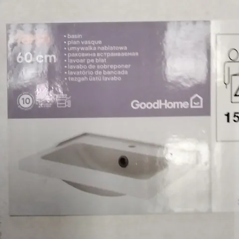 LANA 60CM WHITE BASIN