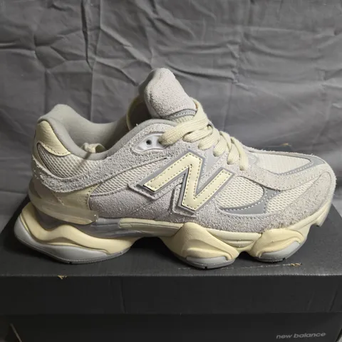 BOXED PAIR OF NEW BALANCE 9060 TRAINERS - UK SIZE 6.5