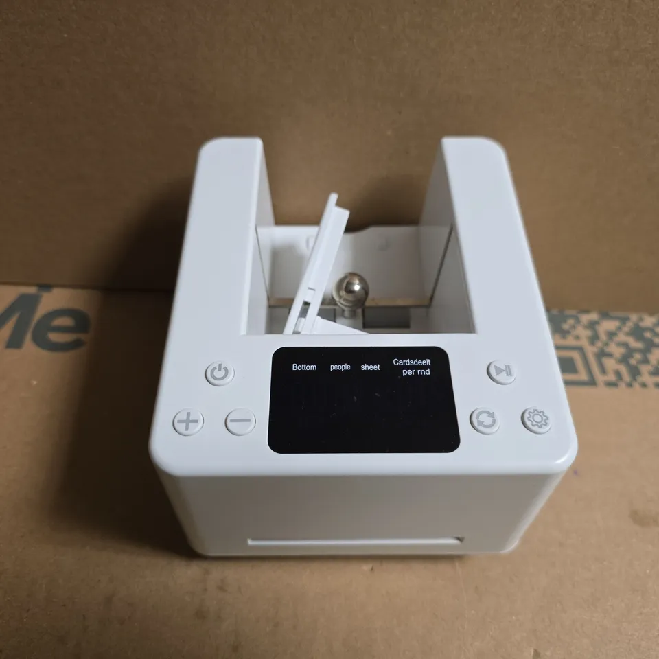 BOXED UNBRANDED GENERATION IV CARD DEALER MACHINE