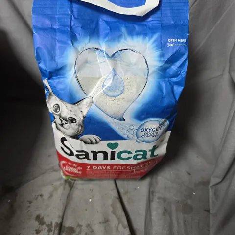 3X SANICAT CAT LITTER – OXYGEN ODOUR CONTROL, 7 DAYS FRESHNESS