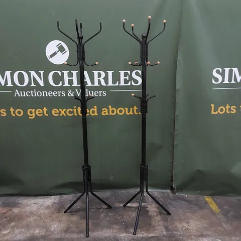 SET OF 2 DESIGNER COAT HANGERS