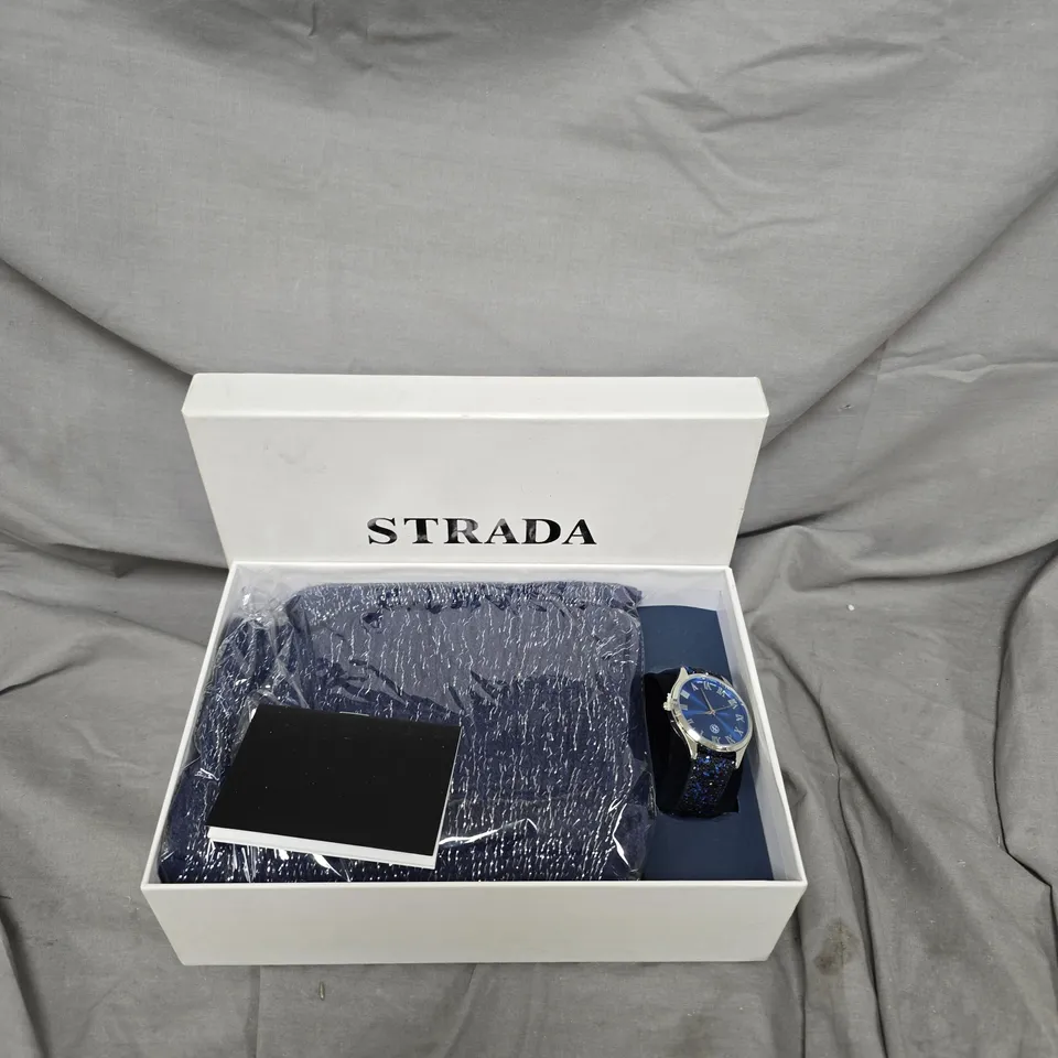 STRADA WATCH & SCARF GIFT SET 