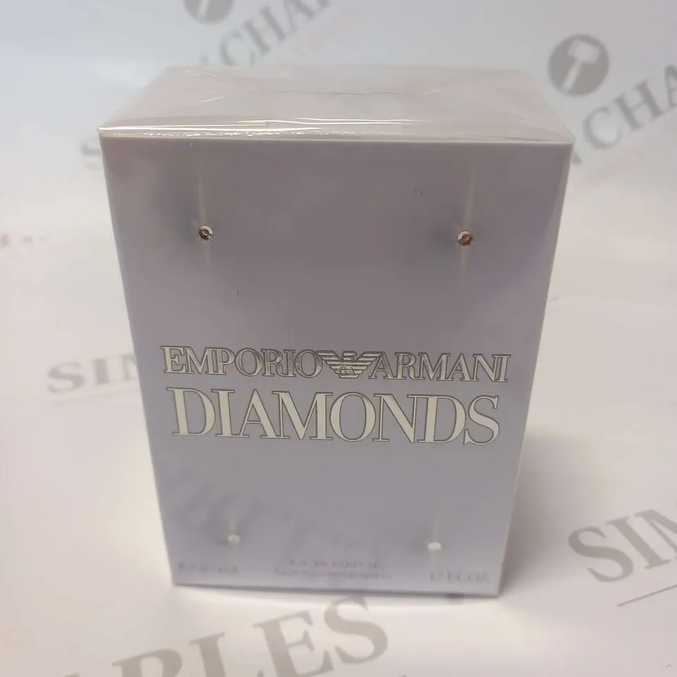 BOXED AND SEALED EMPORIO ARMANI DIAMONDS EAU DE PARFUM 50ML