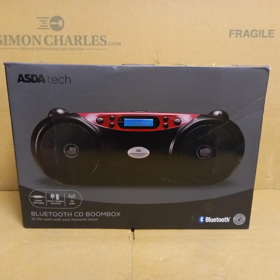 BLUETOOTH CD BOOMBOCK WITH RM RADIO-3.5MM JACK