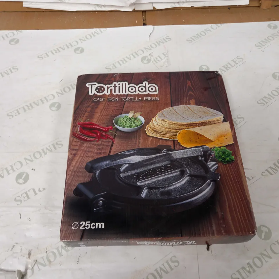TORTILLADA CAST IRON TOILLA PRESS