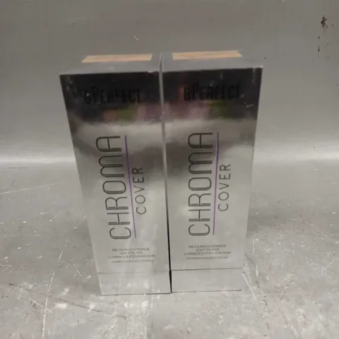 SEALED BPERFECT X2 CHROMA COVER MEIDUM COVERAGE SOFT FILTER FOUNDATION IN N2 30ML