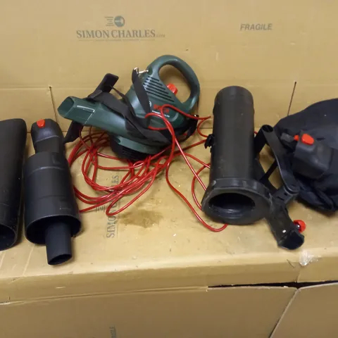 BOSCH ELECTRIC LEAF BLOWER AND VACUUM
