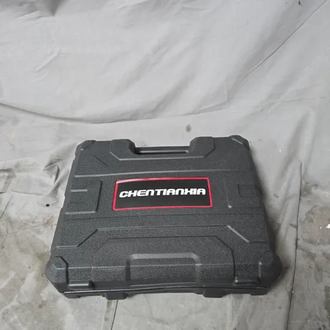 LISION LITHIUM ELECTRIC TOOL IMPACT WRENCH IN BLACK CASE WITH ACCESSORIES