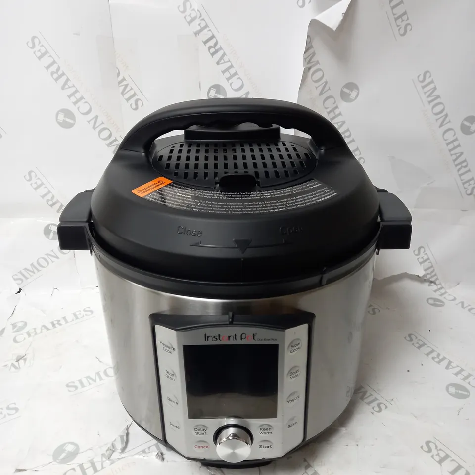 BOXED INSTANT POT DUO EVO PLUS 10-IN-1 PRESSURE COOKER 