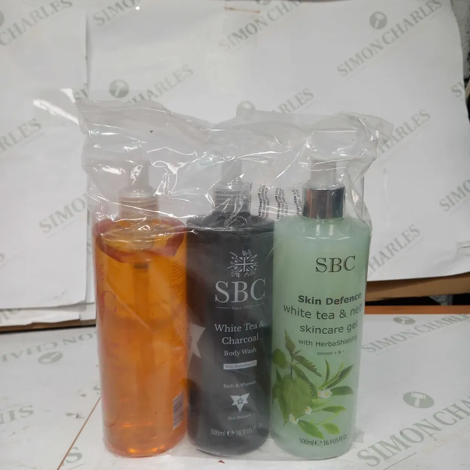 SET OF 3 SBC BATHROOM ESSENTIALS 