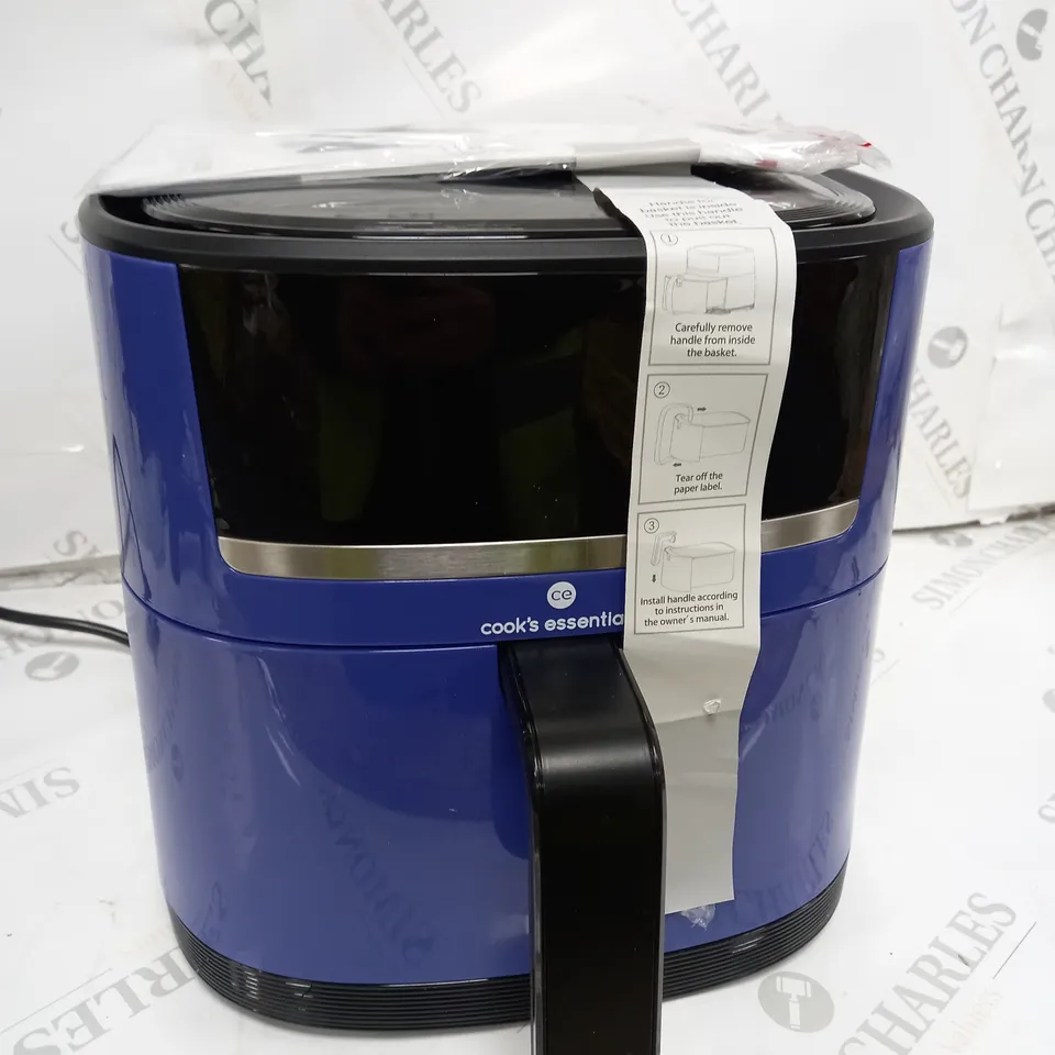 COOK'S ESSENTIALS 4L AIR FRYER NAVY