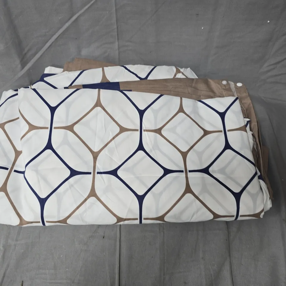 GEOMETRIC DUVET COVER SET - MF COLLECTION - DOUBLE