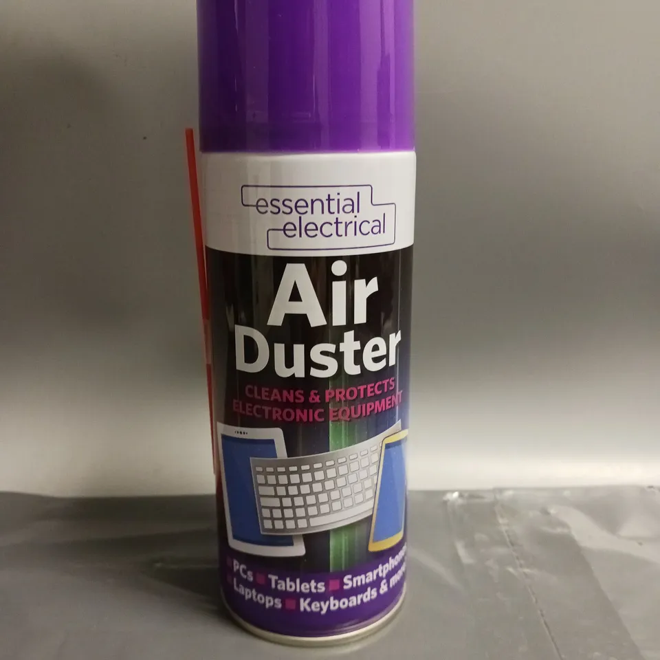 LOT OF 12 ESSENTIAL ELECTRICAL AIR DUSTER CLEANING SPRAY 400ML PER CAN
