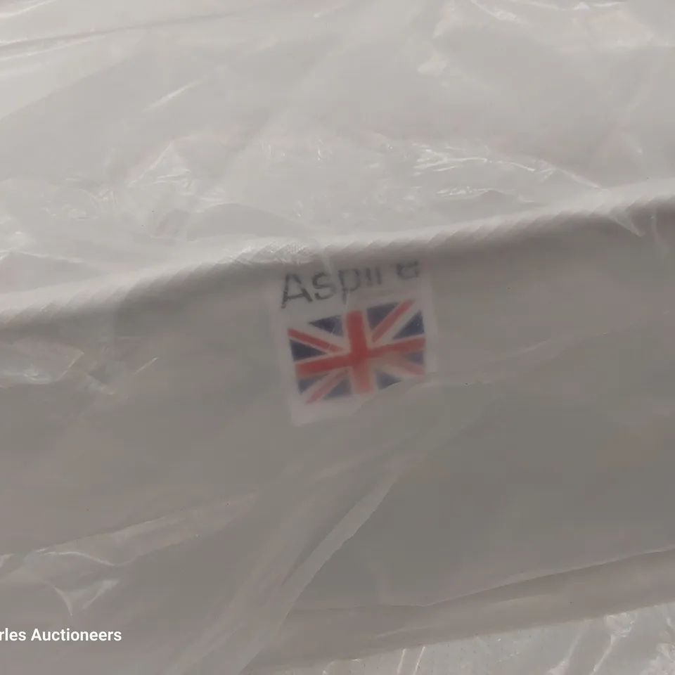 QUALITY BAGGED ASPIRE 4'6" DOUBLE MATTRESS 