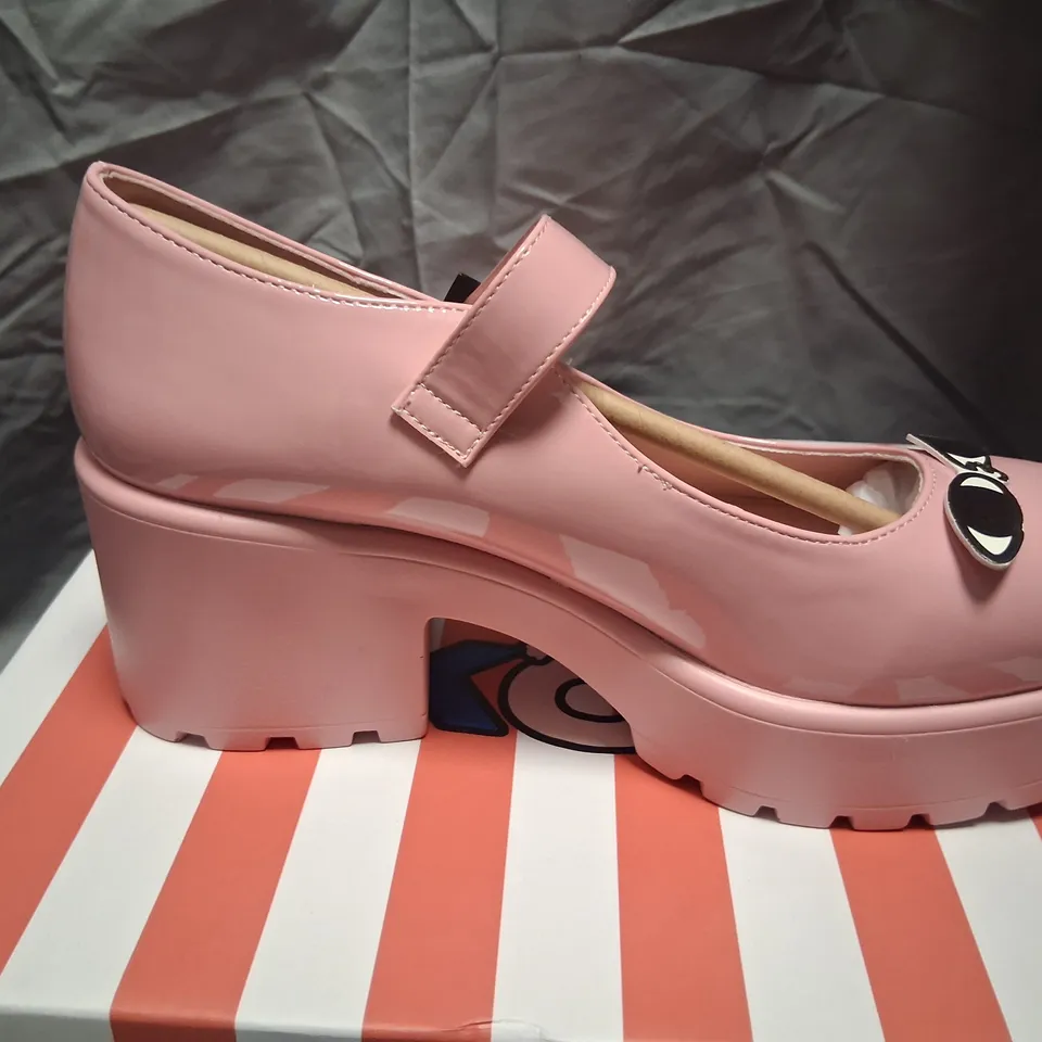 BRAND NEW BOXED KETNIPZ X KOI TIRA KETNIPZ MARY JANES FRICK IM SICK EDITION PINK SIZE 5