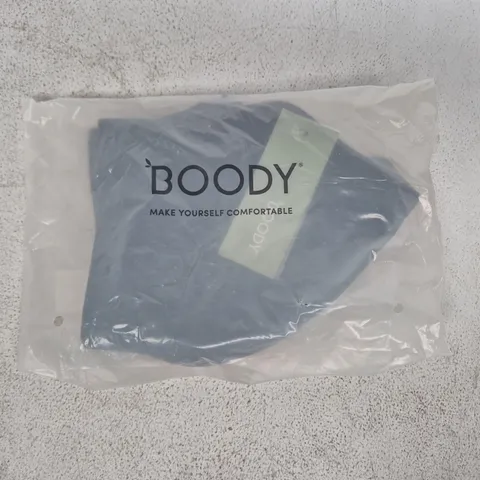 BAGGED BOODY WIRELESS T-SHIRT BRA IN BLACK SIZE SMALL
