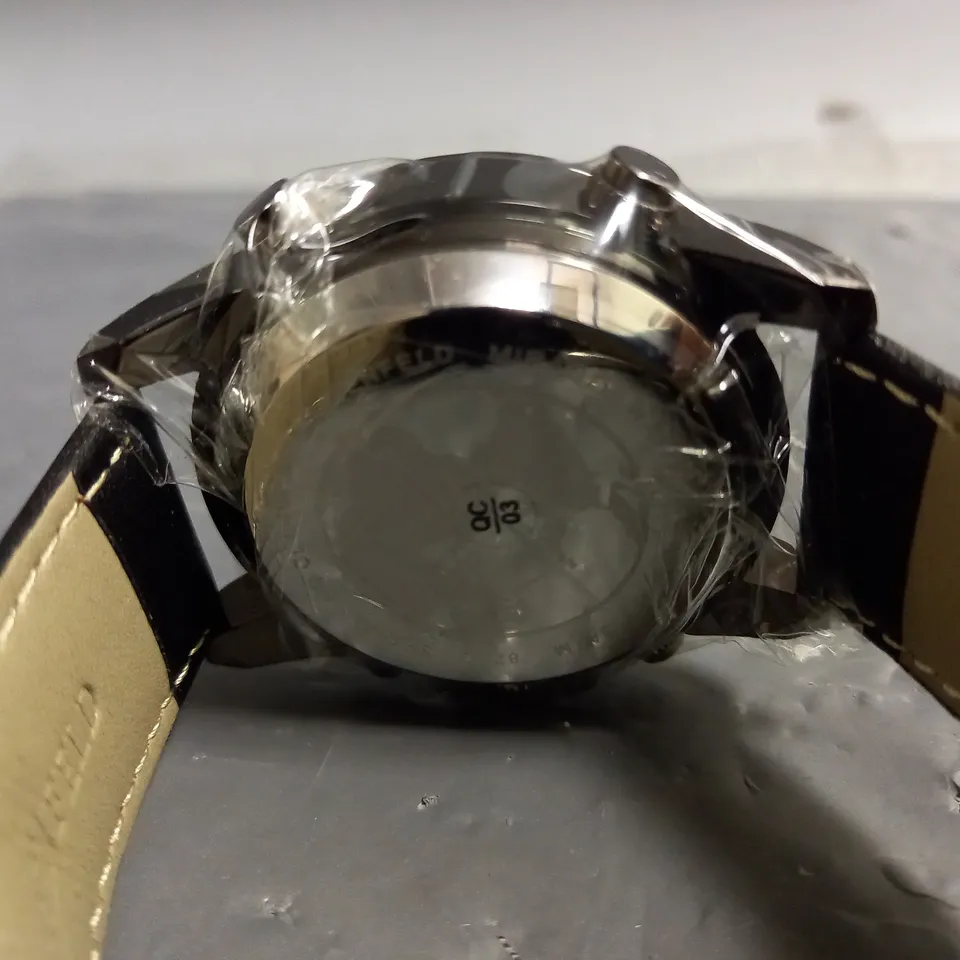 GLOBENFELD MIRAGE RED DIAL WATCH