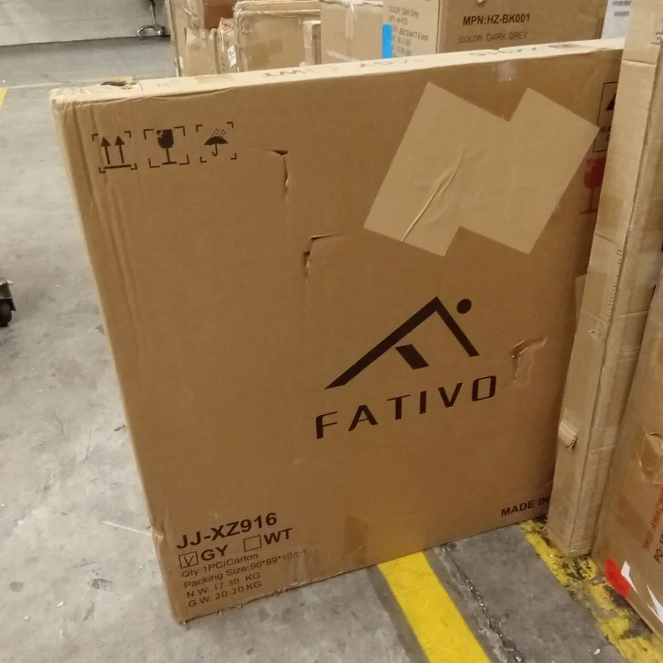 BOXED 32" SINTERED STONE EFFECT DINING TABLE ROUND (1 BOX)