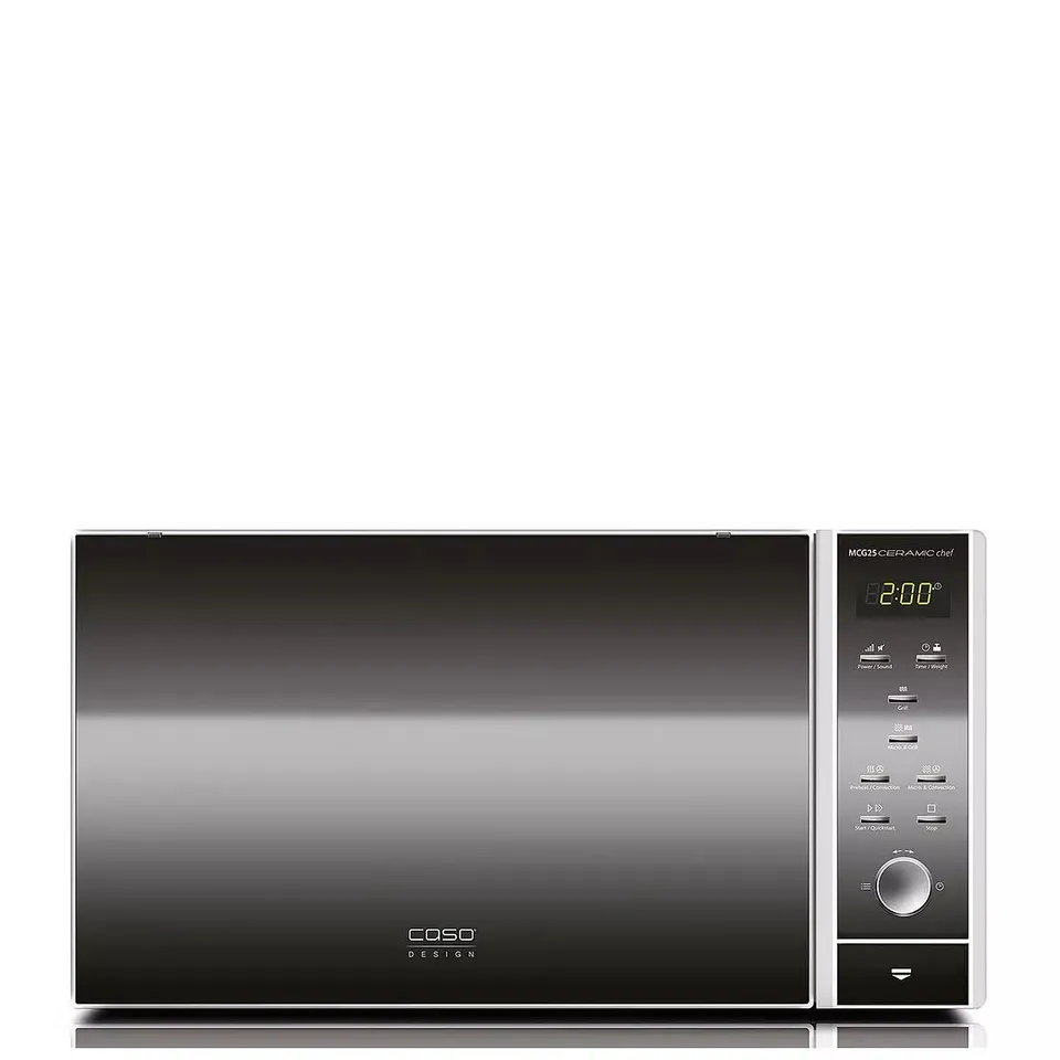 BOXED CASO DESIGN 25L CERAMIC CHEF COMBINATION MICROWAVE, OVEN + GRILL RRP £199
