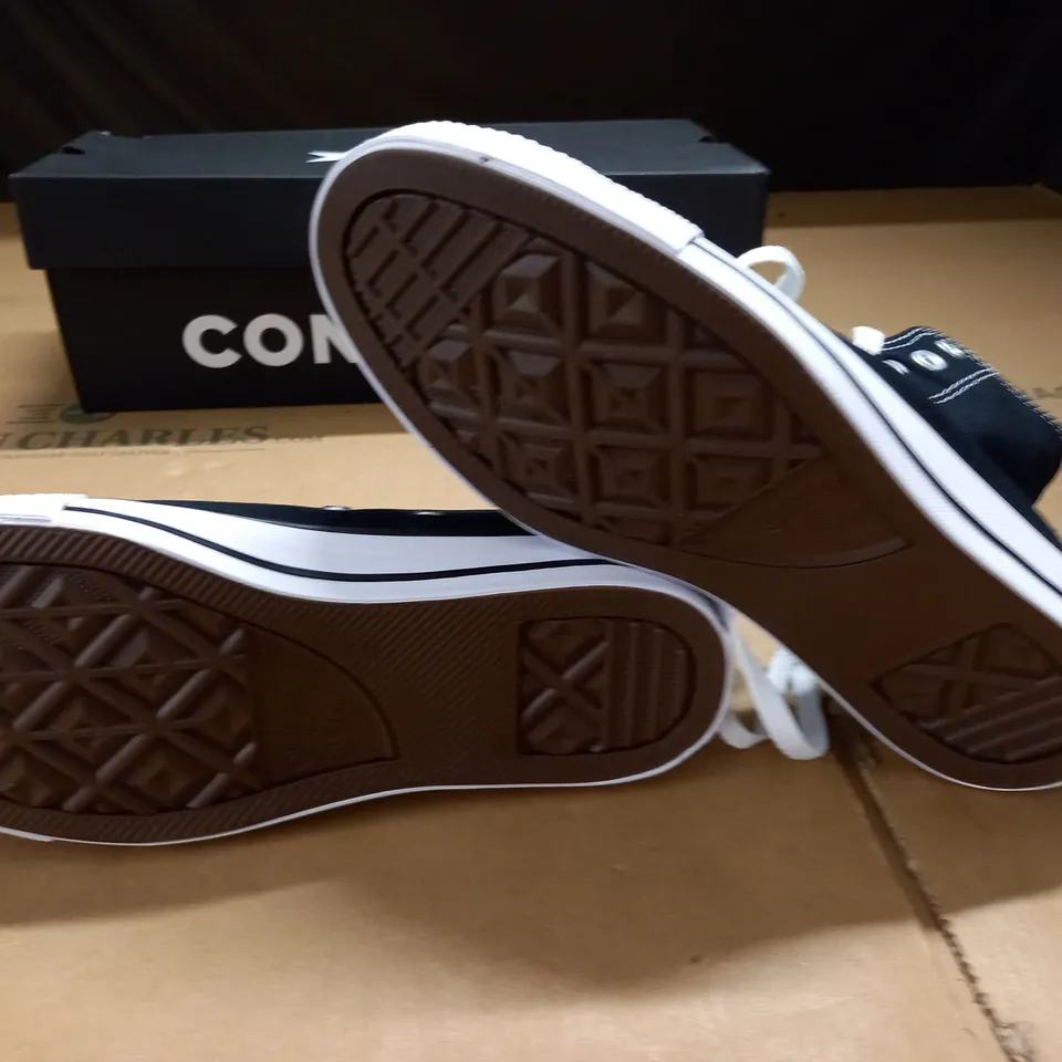 PAIR OF CONVERSE CTAS WIDE HI TRAINERS - UK M 7 / W 9