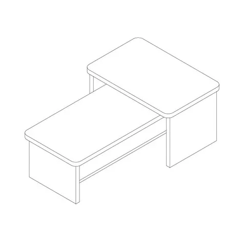 BOXED JACIE NEST OF TABLES (1 BOX)