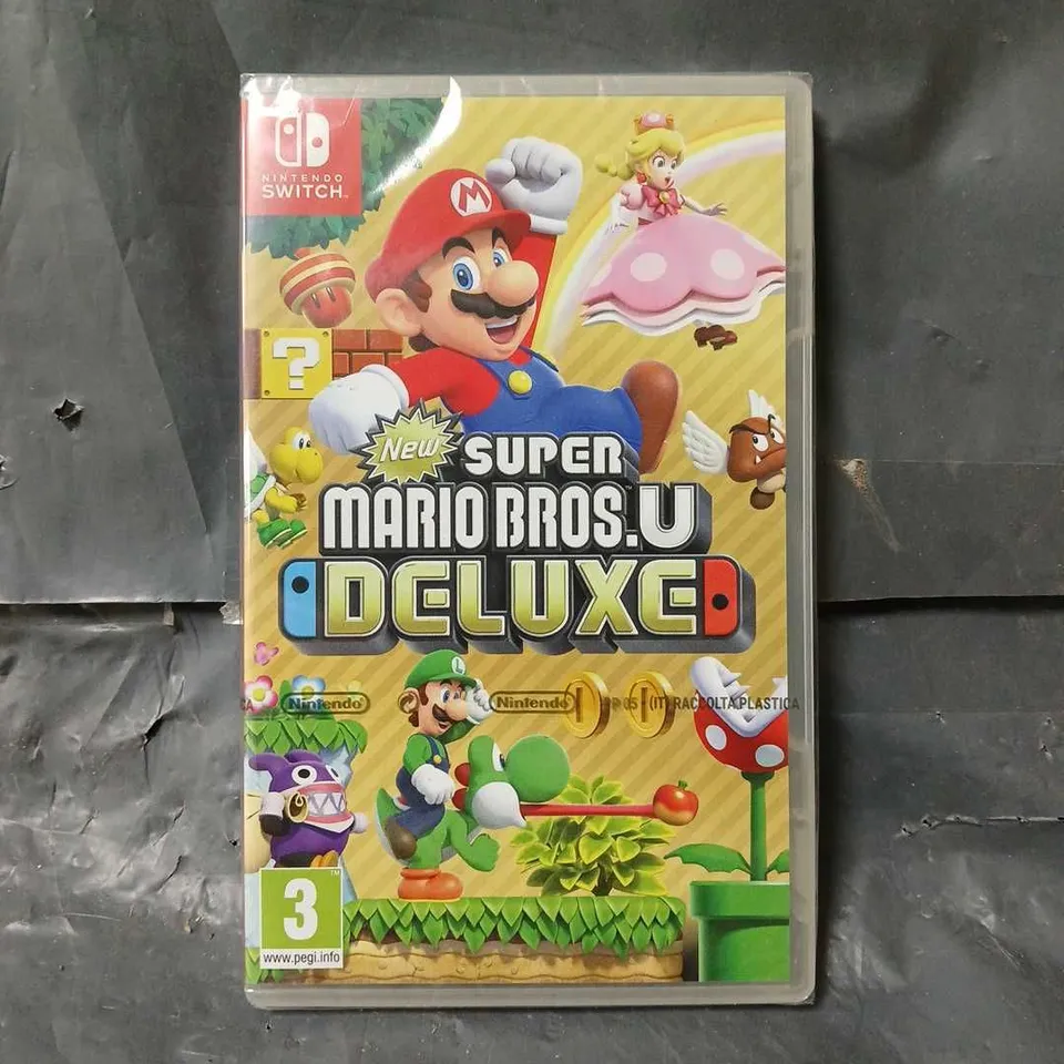 SEALED NINTENDO SWITCH SUPER MARIO BROS. U DELUXE RRP £39.99