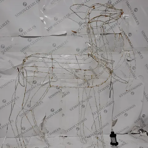 OUTDOOR WIRE LIGHT UP DEER